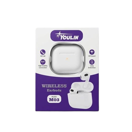 Youlin Écouteurs Sans Fil M03 – Bluetooth 5.4, Son Hi-Fi et Haute Autonomie Youlin Écouteurs Sans Fil M03 – Bluetooth 5.4, Son Hi-Fi et Haute Autonomie