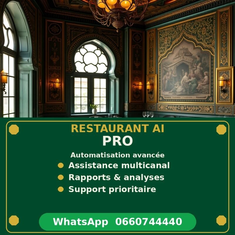 POSTER_PRO_v2 رستورانت أي برو - Smart Agency AI